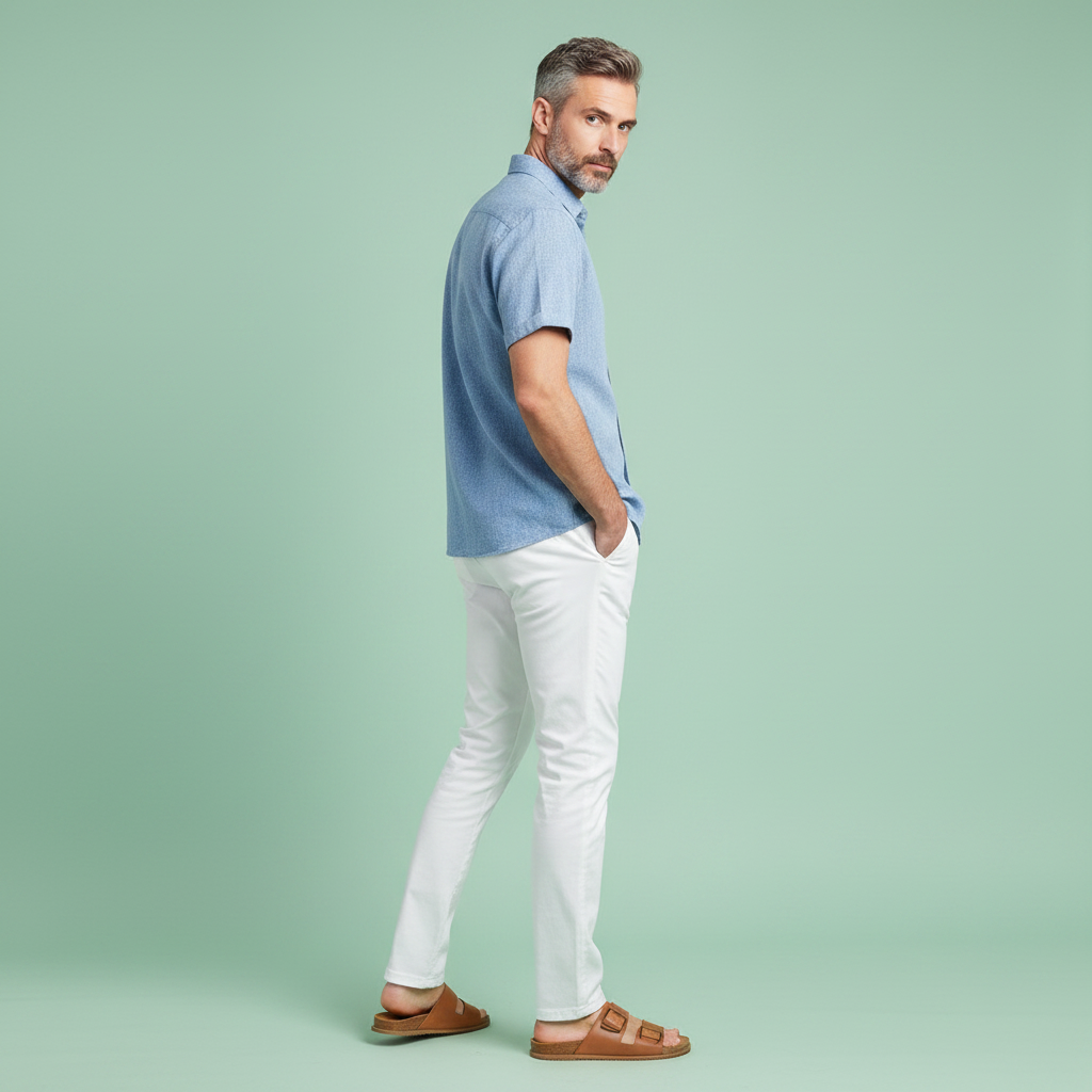 Men's Casual Summer T-Shirt | Lightweight Leisurewear
